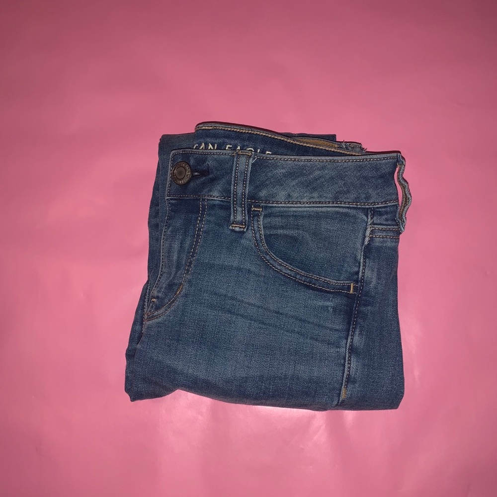 Made wash high waisted jeans